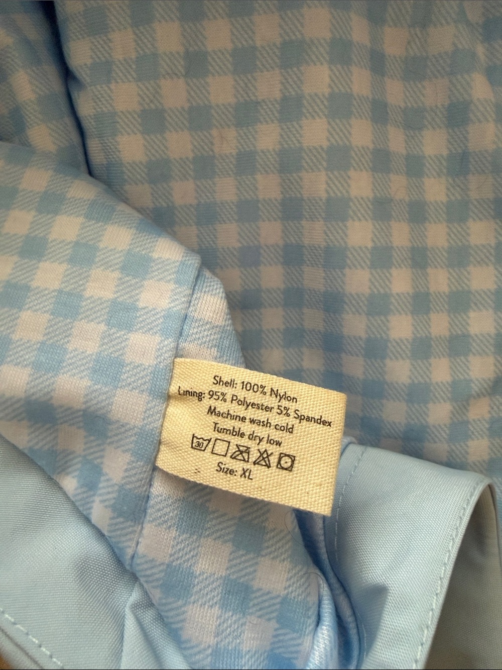 The Foggy Dog - Sky Blue Dog Raincoat XL - Picture 5 of 9
